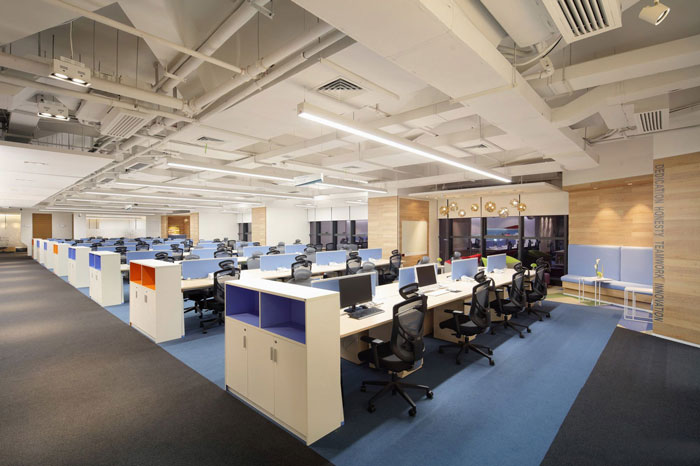 金融集團(tuán)公司辦公室設(shè)計裝修圖片-第4張圖片-上海古都建筑設(shè)計集團(tuán)