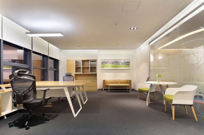 金融集團(tuán)公司辦公室設(shè)計裝修圖片-第7張圖片-上海古都建筑設(shè)計集團(tuán)