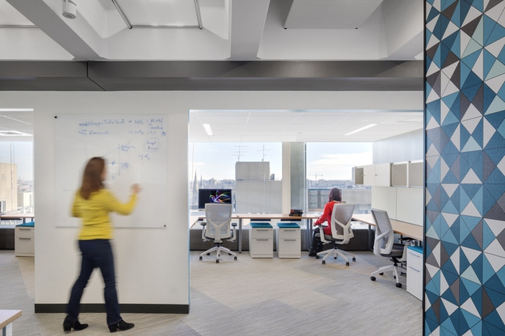 1000平米簡約風(fēng)格辦公室設(shè)計圖-第5張圖片-上海古都建筑設(shè)計集團(tuán)