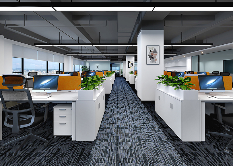 設(shè)備銷(xiāo)售公司辦公室裝潢設(shè)計(jì)效果展示-第2張圖片-上海古都建筑設(shè)計(jì)集團(tuán)