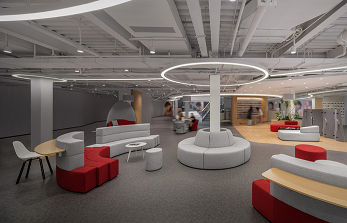 松江化妝品公司科技展廳設(shè)計(jì)效果-第1張圖片-上海古都建筑設(shè)計(jì)集團(tuán)