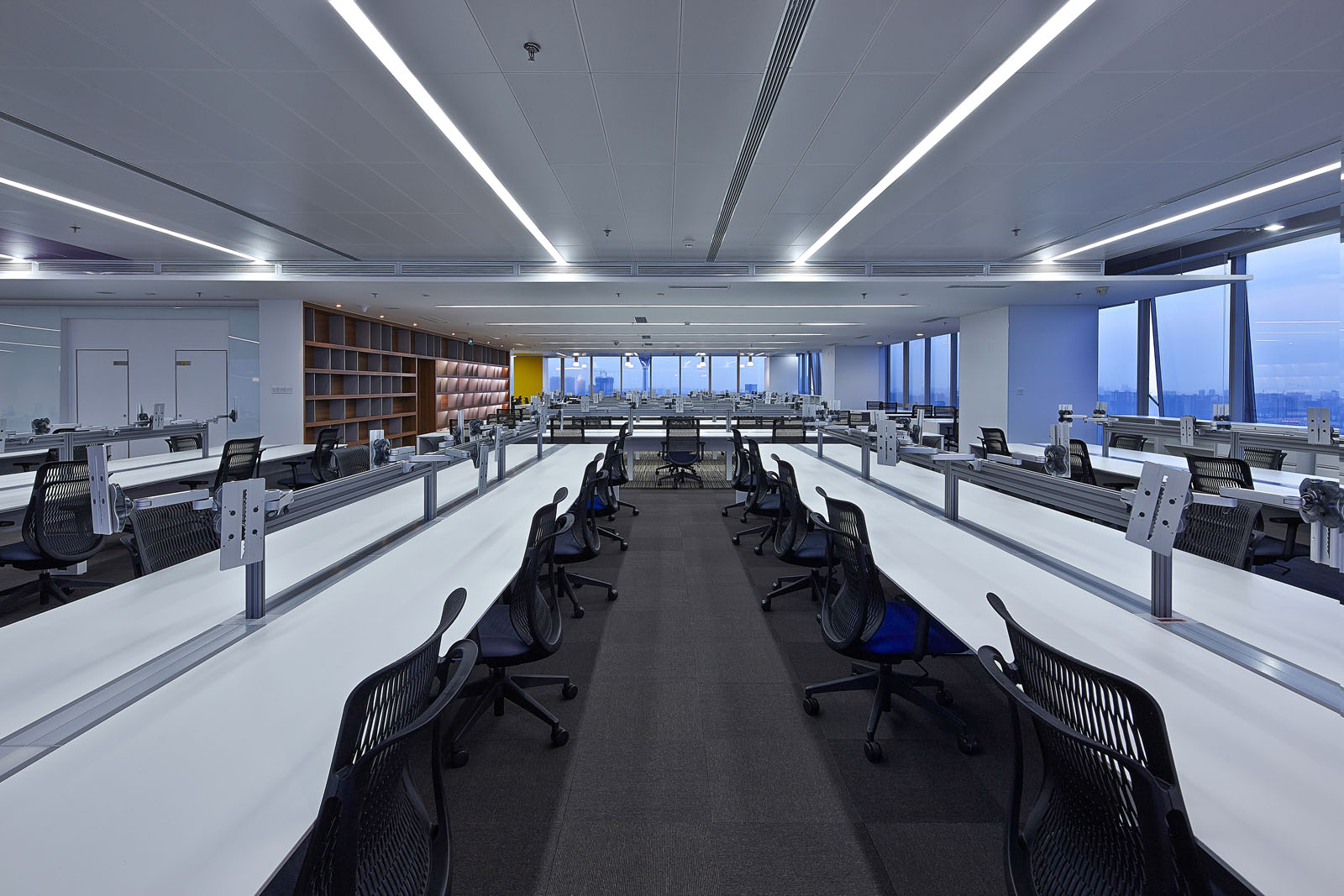 時代一號辦公室裝修設(shè)計(jì)案例-第5張圖片-上海古都建筑設(shè)計(jì)集團(tuán)