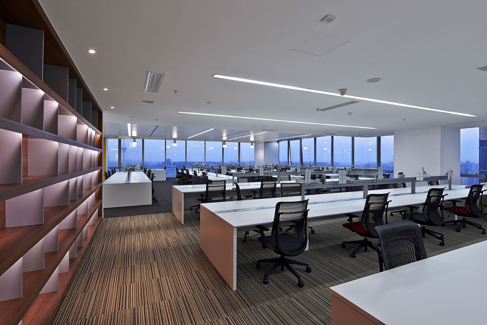 時代一號辦公室裝修設(shè)計(jì)案例-第7張圖片-上海古都建筑設(shè)計(jì)集團(tuán)