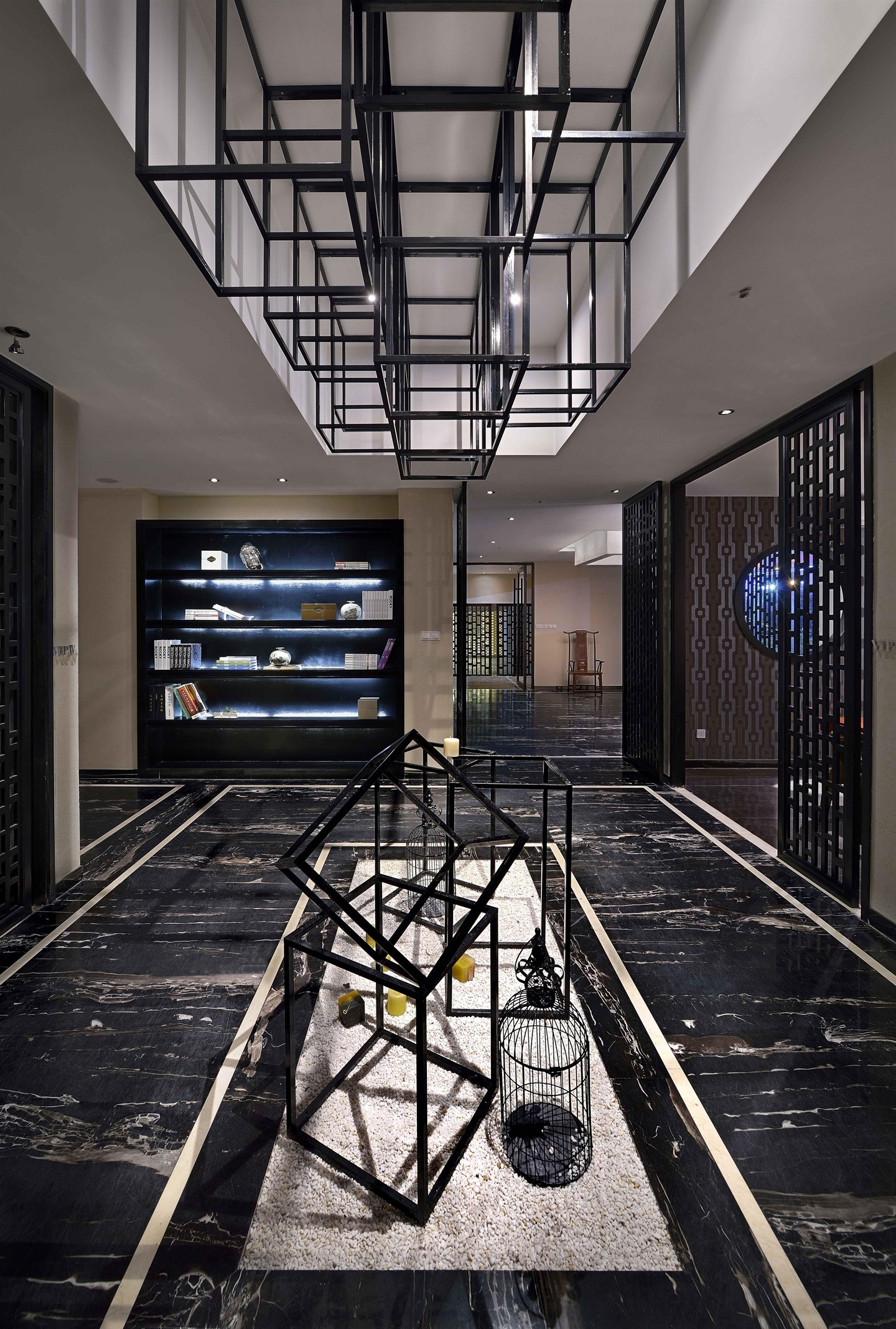 金山區(qū)200平辦公室裝修靜謐風格設(shè)計-第4張圖片-上海古都建筑設(shè)計集團