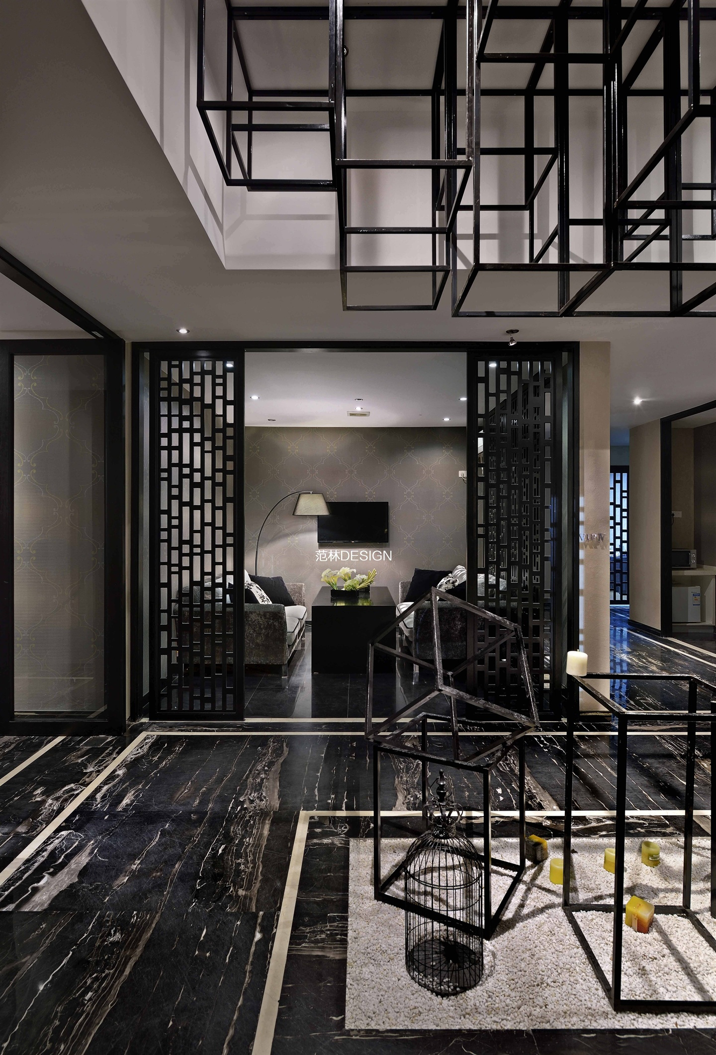 金山區(qū)200平辦公室裝修靜謐風格設(shè)計-第5張圖片-上海古都建筑設(shè)計集團