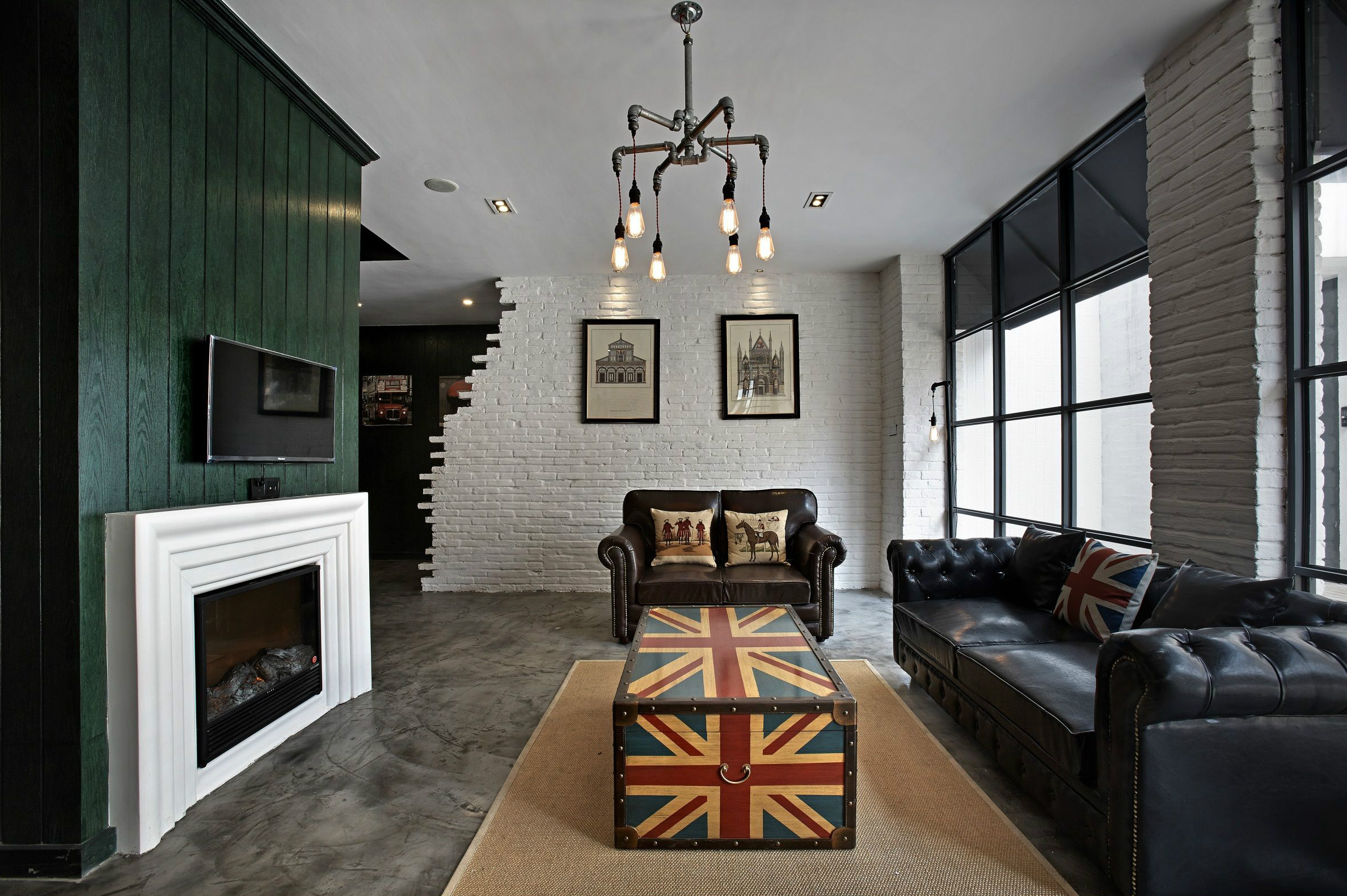 上海辦公室裝修英式風(fēng)格設(shè)計-第4張圖片-上海古都建筑設(shè)計集團(tuán)