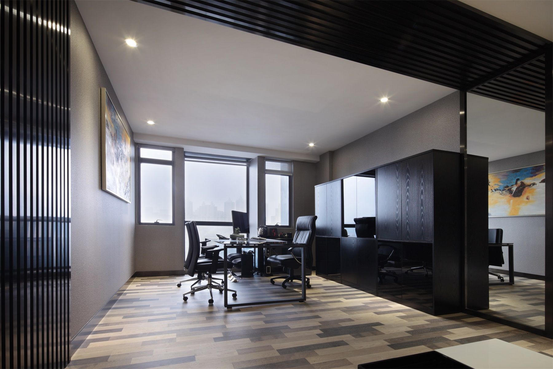 簡約風(fēng)格教育機(jī)構(gòu)辦公室裝修設(shè)計效果圖-第7張圖片-上海古都建筑設(shè)計集團(tuán)