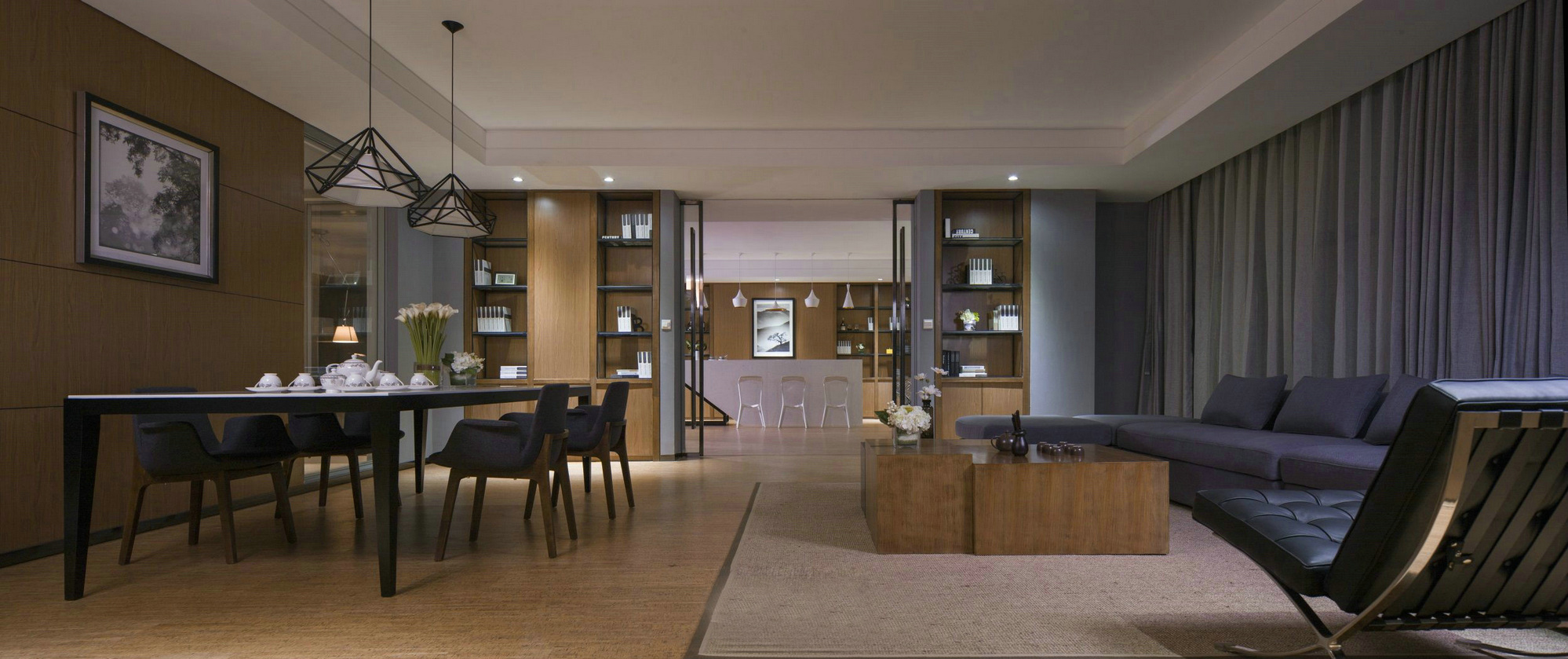 上?，F(xiàn)代時尚風(fēng)格辦公室裝修設(shè)計-第4張圖片-上海古都建筑設(shè)計集團(tuán)