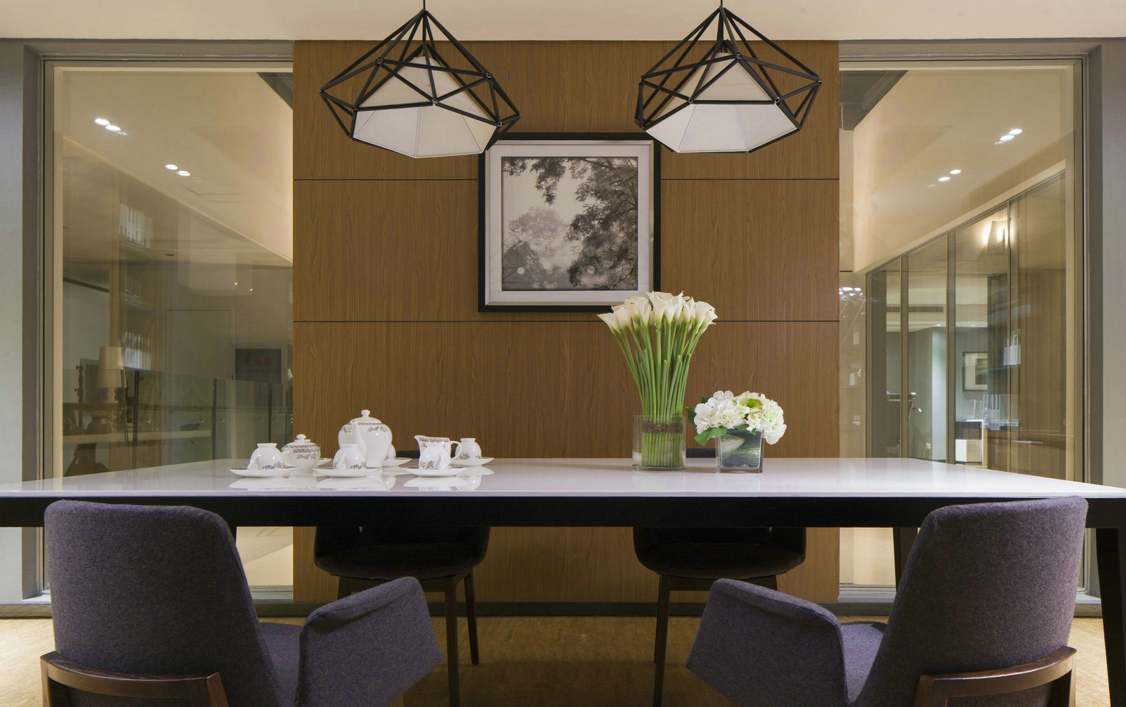 上?，F(xiàn)代時尚風(fēng)格辦公室裝修設(shè)計-第6張圖片-上海古都建筑設(shè)計集團(tuán)