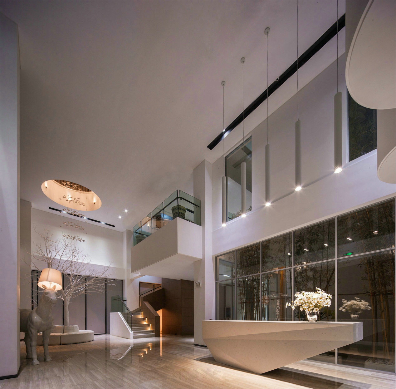 上?，F(xiàn)代時尚風(fēng)格辦公室裝修設(shè)計-第9張圖片-上海古都建筑設(shè)計集團(tuán)