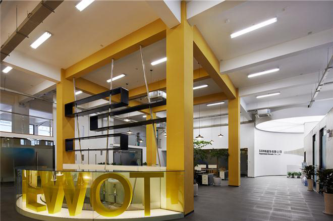 浦東新區(qū)服飾公司辦公室裝修設(shè)計-第1張圖片-上海古都建筑設(shè)計集團(tuán)