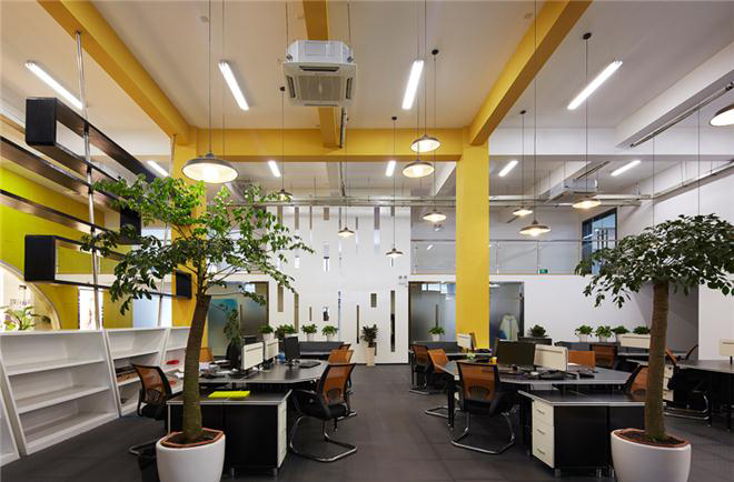 浦東新區(qū)服飾公司辦公室裝修設(shè)計-第3張圖片-上海古都建筑設(shè)計集團(tuán)