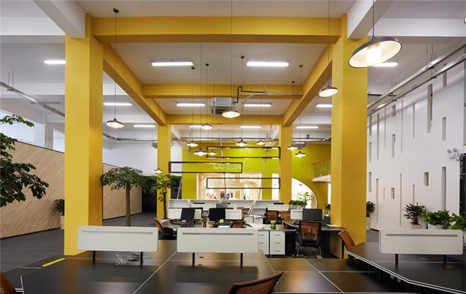 浦東新區(qū)服飾公司辦公室裝修設(shè)計-第5張圖片-上海古都建筑設(shè)計集團(tuán)