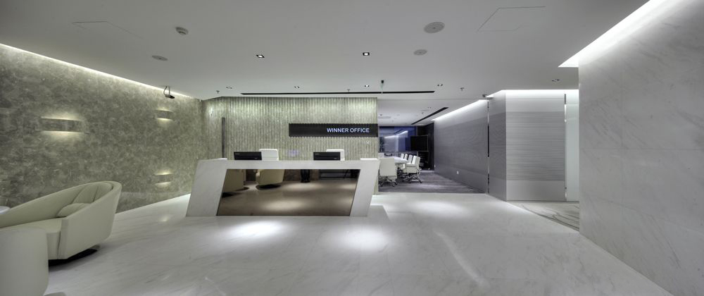 上海辦公室裝修簡潔清新風(fēng)格設(shè)計-第4張圖片-上海古都建筑設(shè)計集團