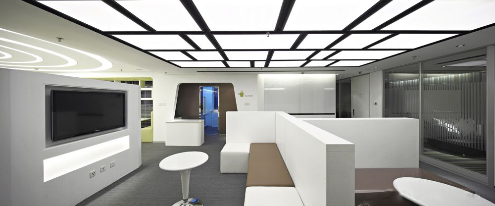 上海辦公室裝修簡潔清新風(fēng)格設(shè)計-第11張圖片-上海古都建筑設(shè)計集團