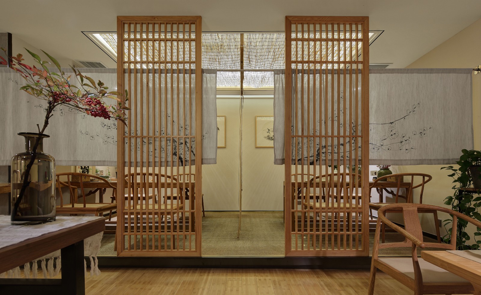 普陀區(qū)120平茶莊裝修設(shè)計-第2張圖片-上海古都建筑設(shè)計集團