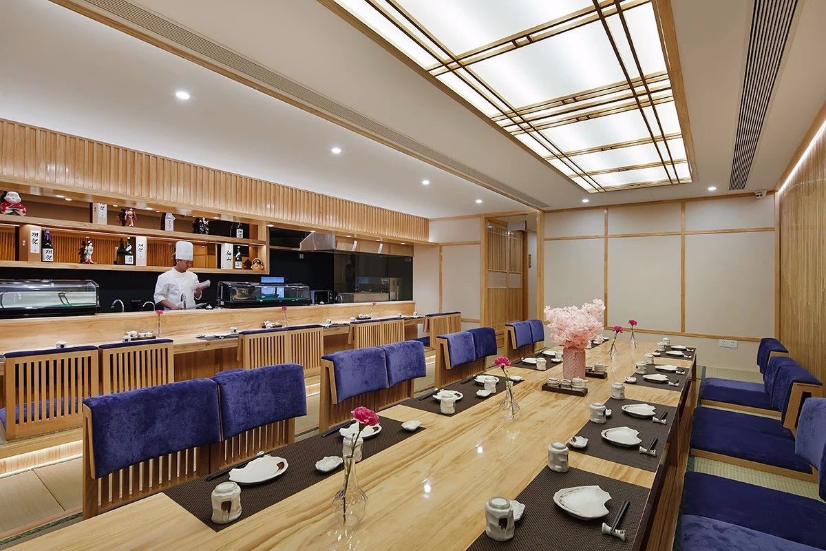 普陀區(qū)日料餐廳辦公室裝修設(shè)計-第1張圖片-上海古都建筑設(shè)計集團(tuán)