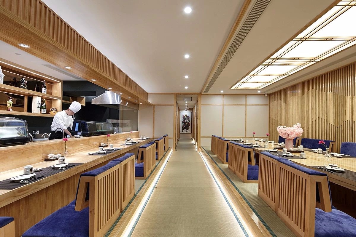 普陀區(qū)日料餐廳辦公室裝修設(shè)計-第2張圖片-上海古都建筑設(shè)計集團(tuán)