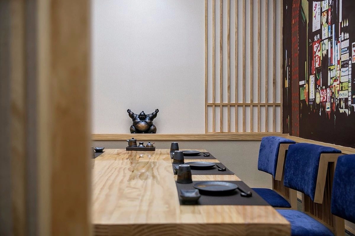 普陀區(qū)日料餐廳辦公室裝修設(shè)計-第4張圖片-上海古都建筑設(shè)計集團(tuán)