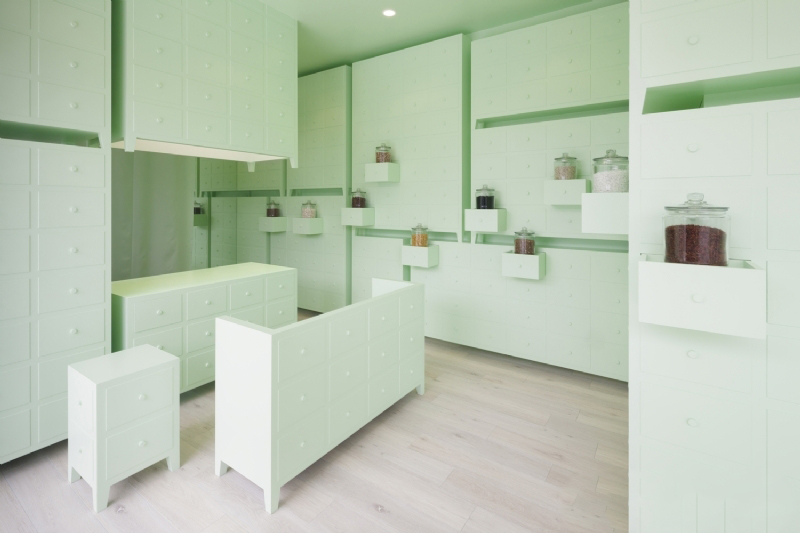 嘉定區(qū)清新風(fēng)格藥房裝修設(shè)計-第1張圖片-上海古都建筑設(shè)計集團