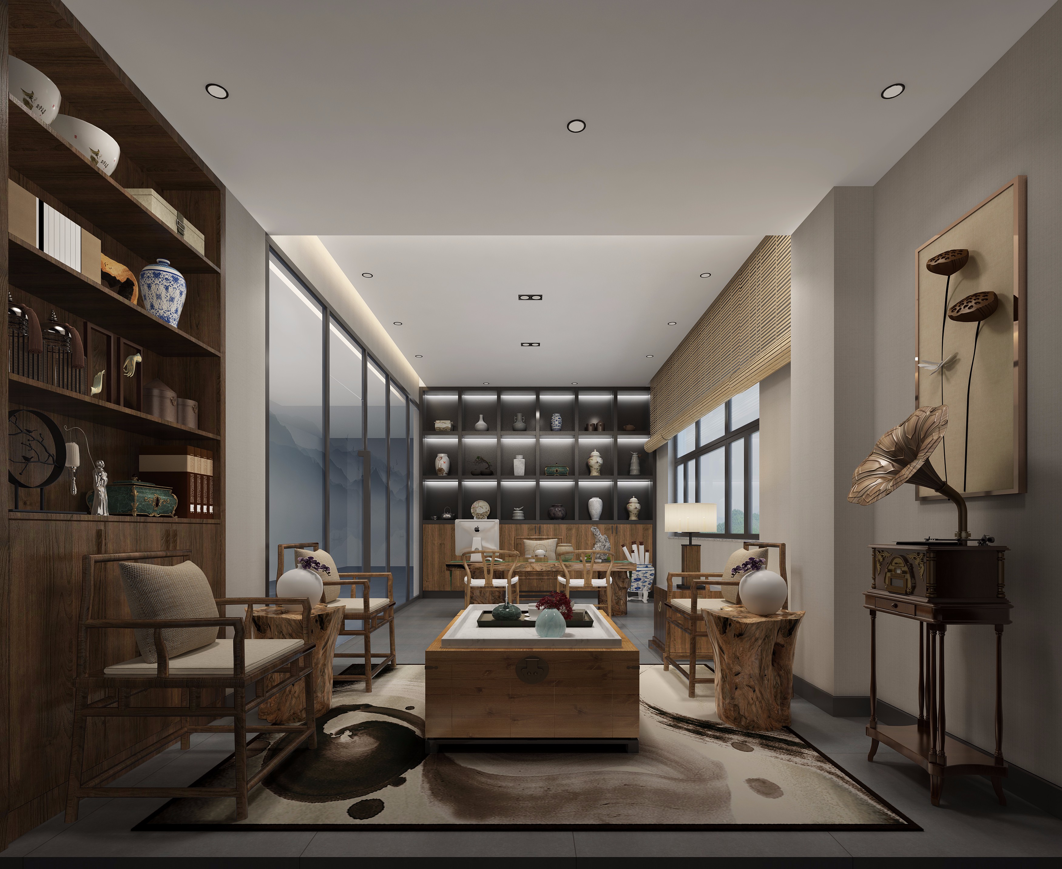 普陀區(qū)辦公室茶水間裝修設(shè)計-第3張圖片-上海古都建筑設(shè)計集團