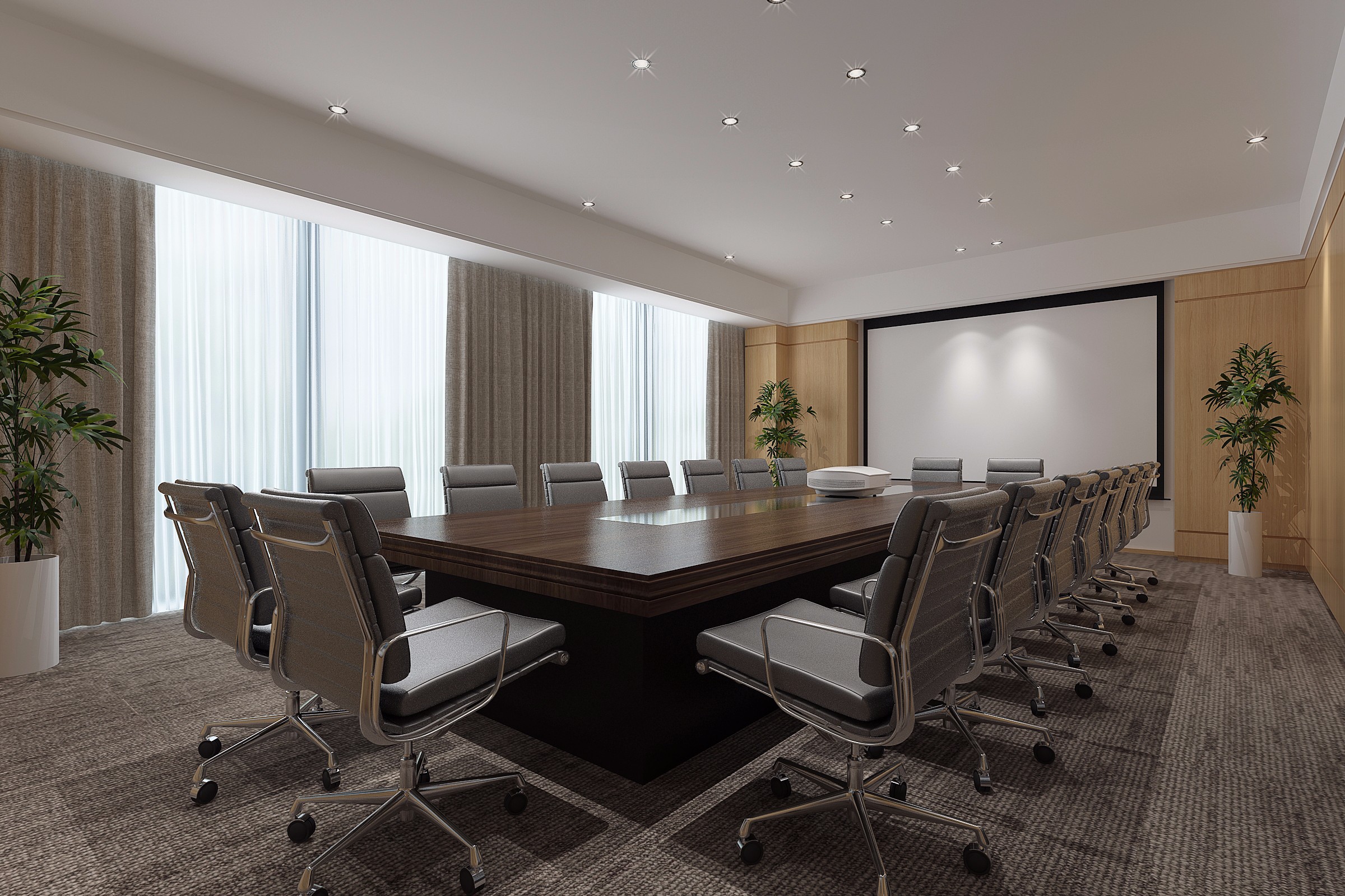 古典大氣老板辦公室裝修設計-第4張圖片-上海古都建筑設計集團