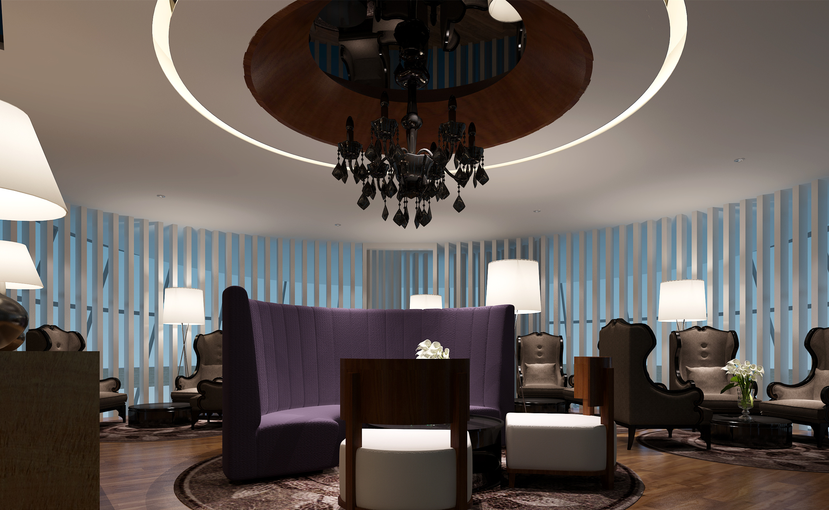 古典風格辦公室裝修設(shè)計-第1張圖片-上海古都建筑設(shè)計集團