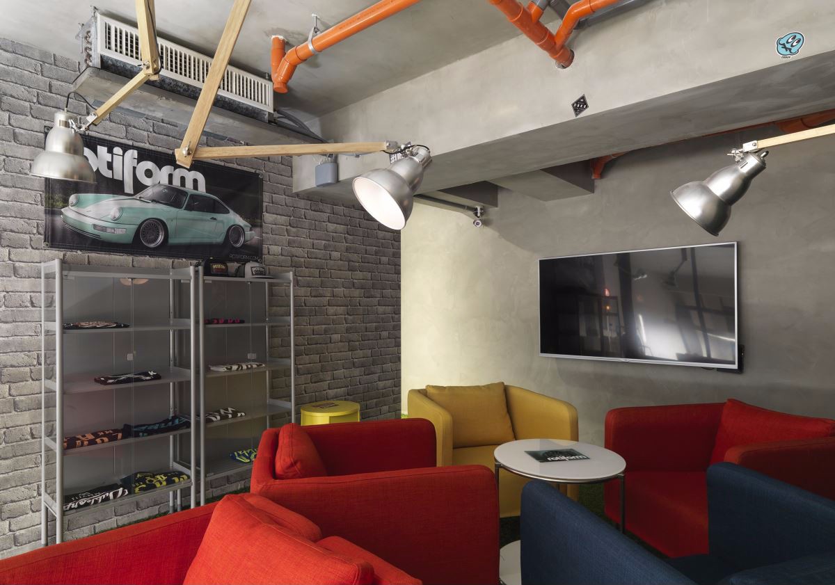 工業(yè)風(fēng)混搭風(fēng)4S店裝修設(shè)計-第5張圖片-上海古都建筑設(shè)計集團(tuán)