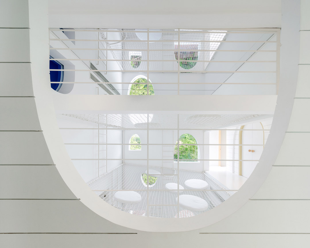 白色調(diào)簡約親子樂園裝修設(shè)計-第4張圖片-上海古都建筑設(shè)計集團(tuán)