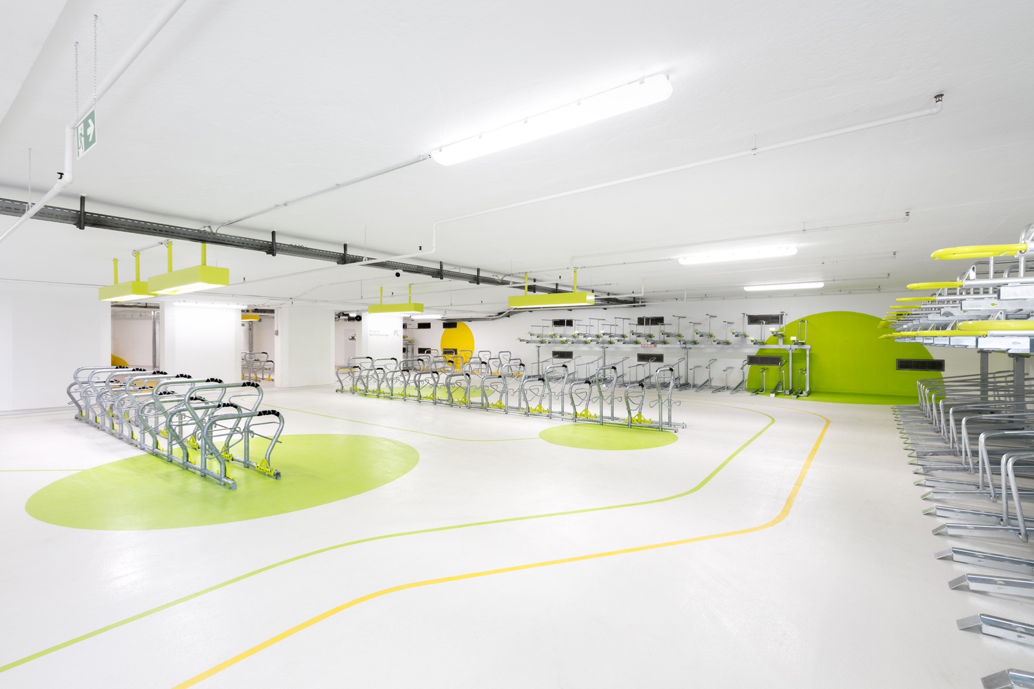 現(xiàn)代簡約自行車停車場裝修設(shè)計-第2張圖片-上海古都建筑設(shè)計集團