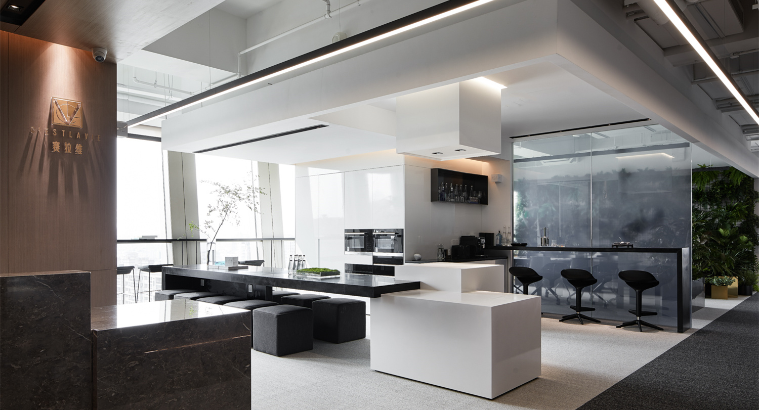 商務(wù)穩(wěn)重風格辦公室裝修設(shè)計-第4張圖片-上海古都建筑設(shè)計集團