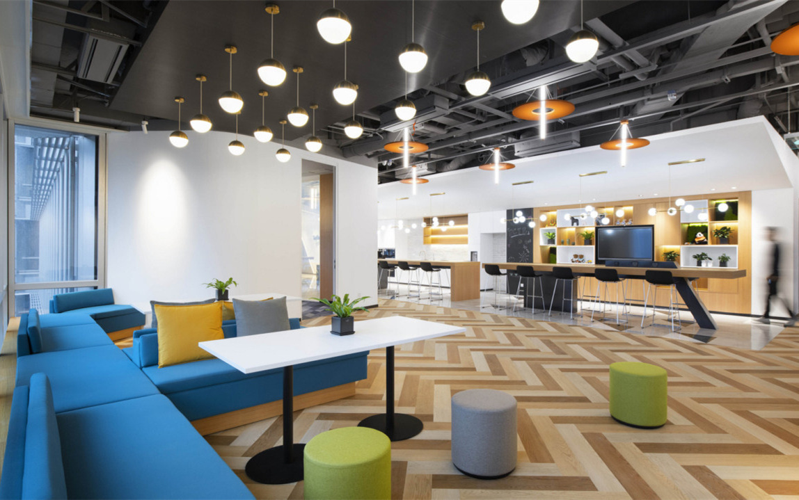 時尚科技公司辦公室裝修設(shè)計-第4張圖片-上海古都建筑設(shè)計集團(tuán)