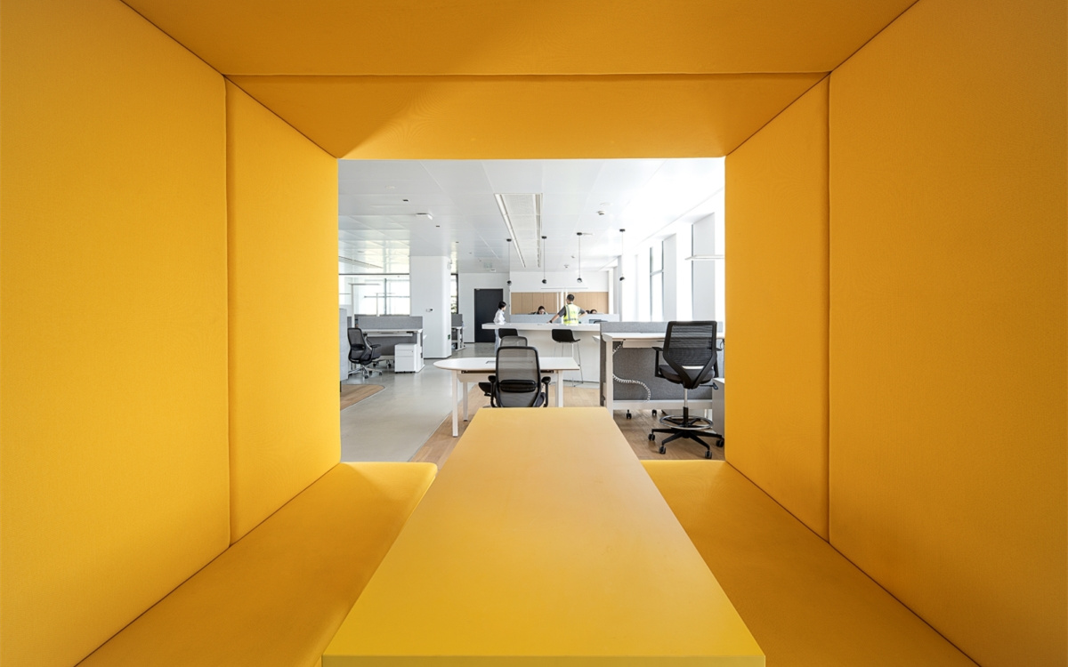 時尚科技公司辦公室裝修設(shè)計-第5張圖片-上海古都建筑設(shè)計集團(tuán)