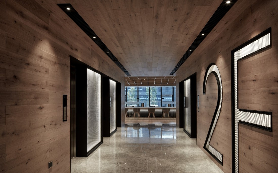 木質(zhì)時尚風格辦公室裝修設計-第4張圖片-上海古都建筑設計集團