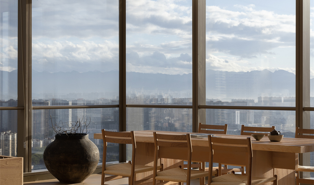 復古茶藝風格辦公室裝修設計-第4張圖片-上海古都建筑設計集團