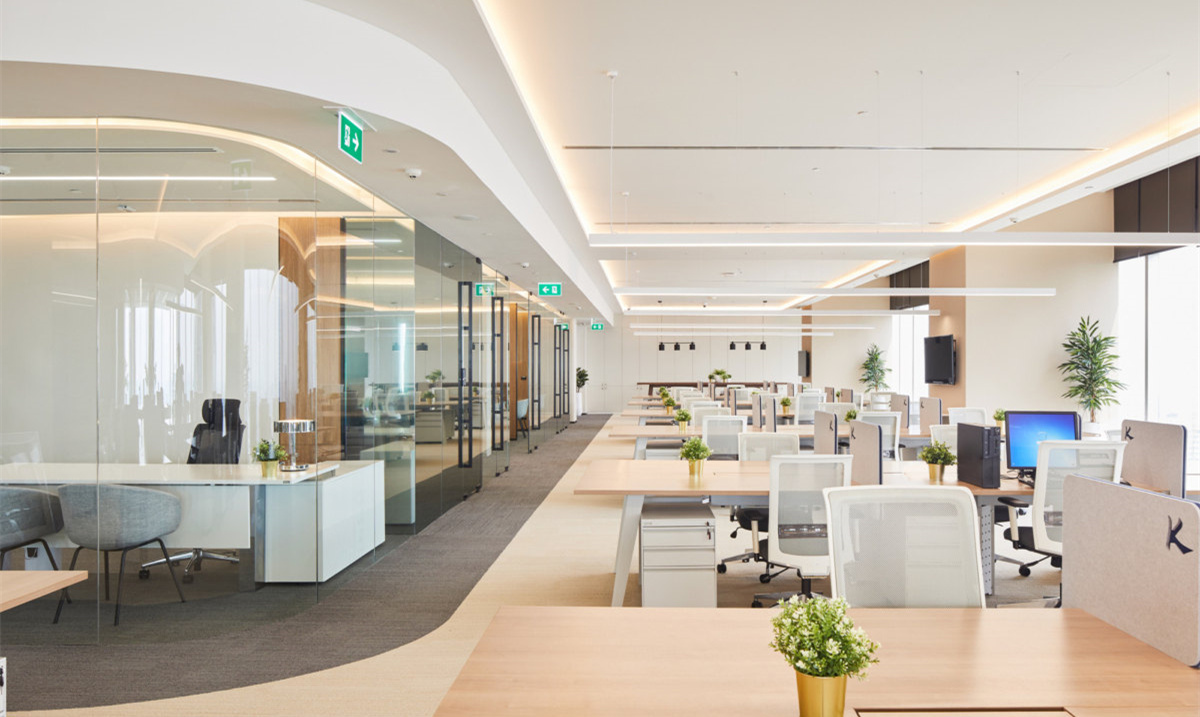 科技信息發(fā)展公司辦公室裝修設計-第1張圖片-上海古都建筑設計集團