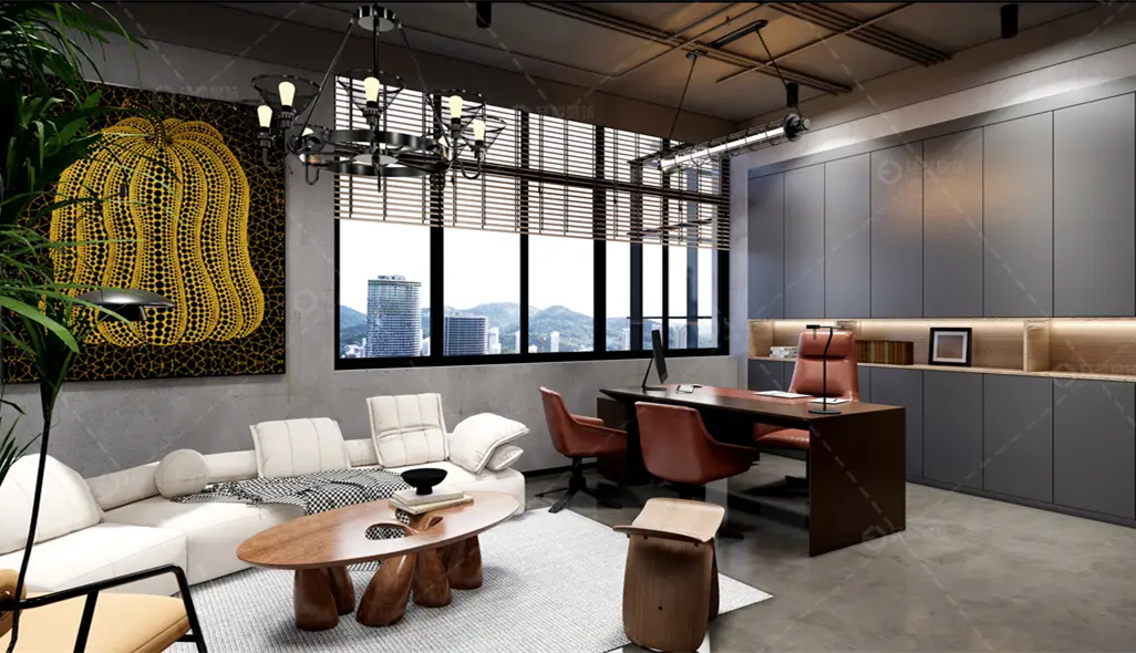 電子科技公司辦公室裝修設(shè)計-第3張圖片-上海古都建筑設(shè)計集團