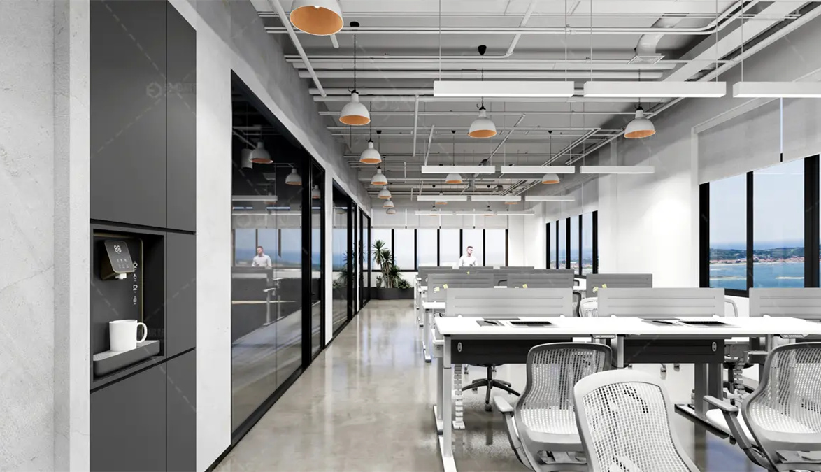 電子科技公司辦公室裝修設(shè)計-第2張圖片-上海古都建筑設(shè)計集團