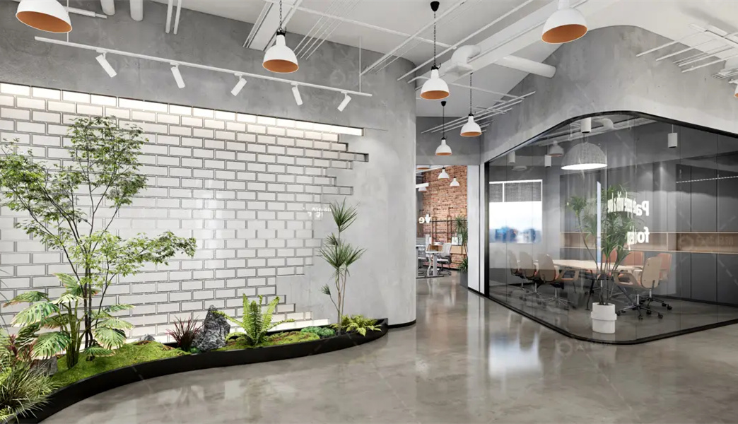 電子科技公司辦公室裝修設(shè)計-第4張圖片-上海古都建筑設(shè)計集團