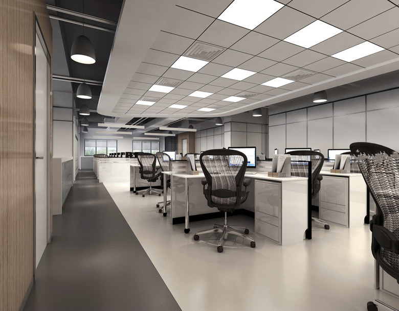 5000平制藥公司辦公空間設(shè)計效果-第5張圖片-上海古都建筑設(shè)計集團