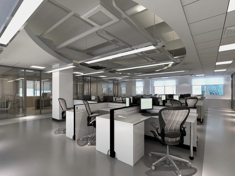 5000平制藥公司辦公空間設(shè)計效果-第6張圖片-上海古都建筑設(shè)計集團