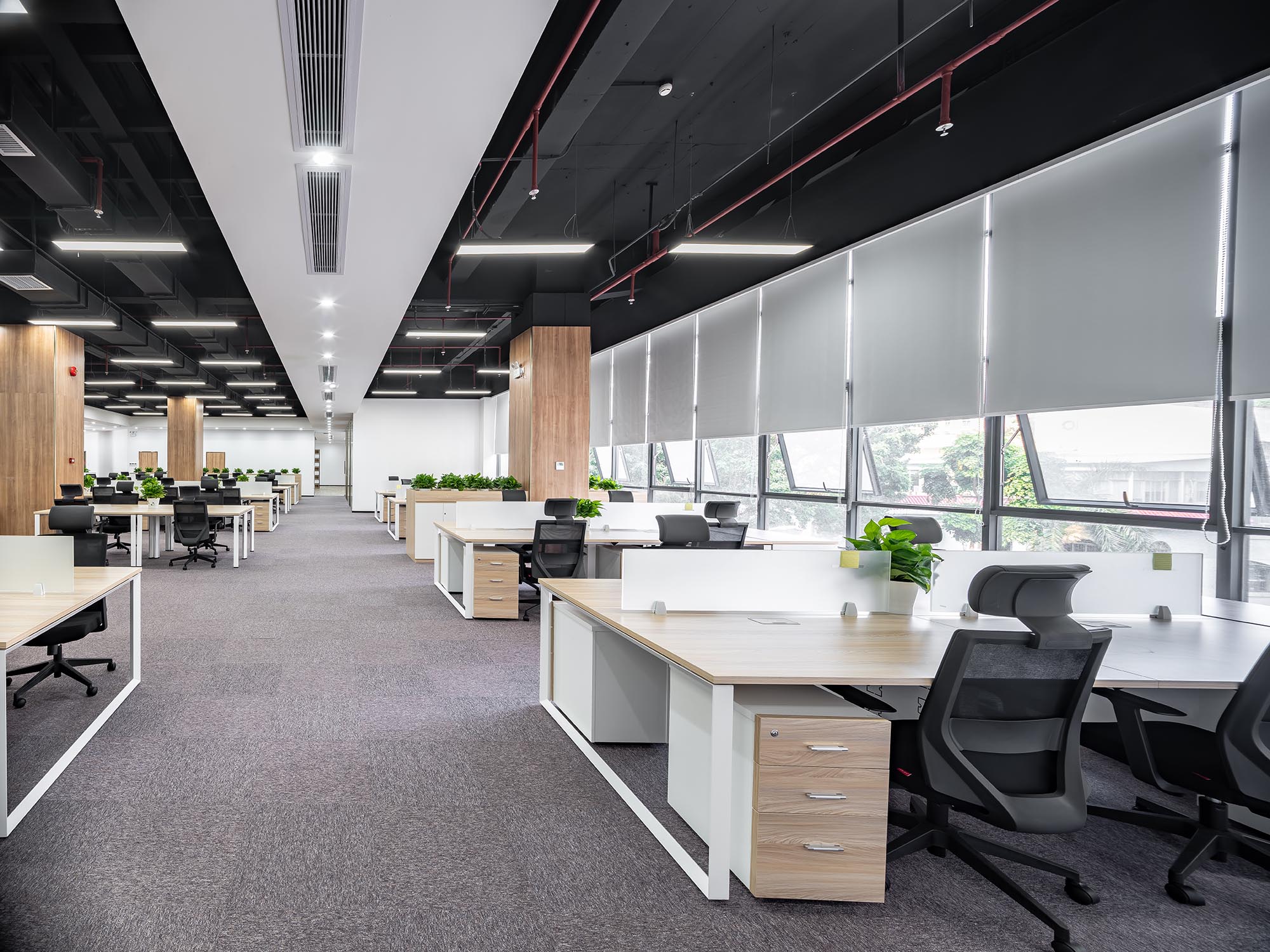 浦東5200平律師事務(wù)所辦公裝潢設(shè)計-第4張圖片-上海古都建筑設(shè)計集團