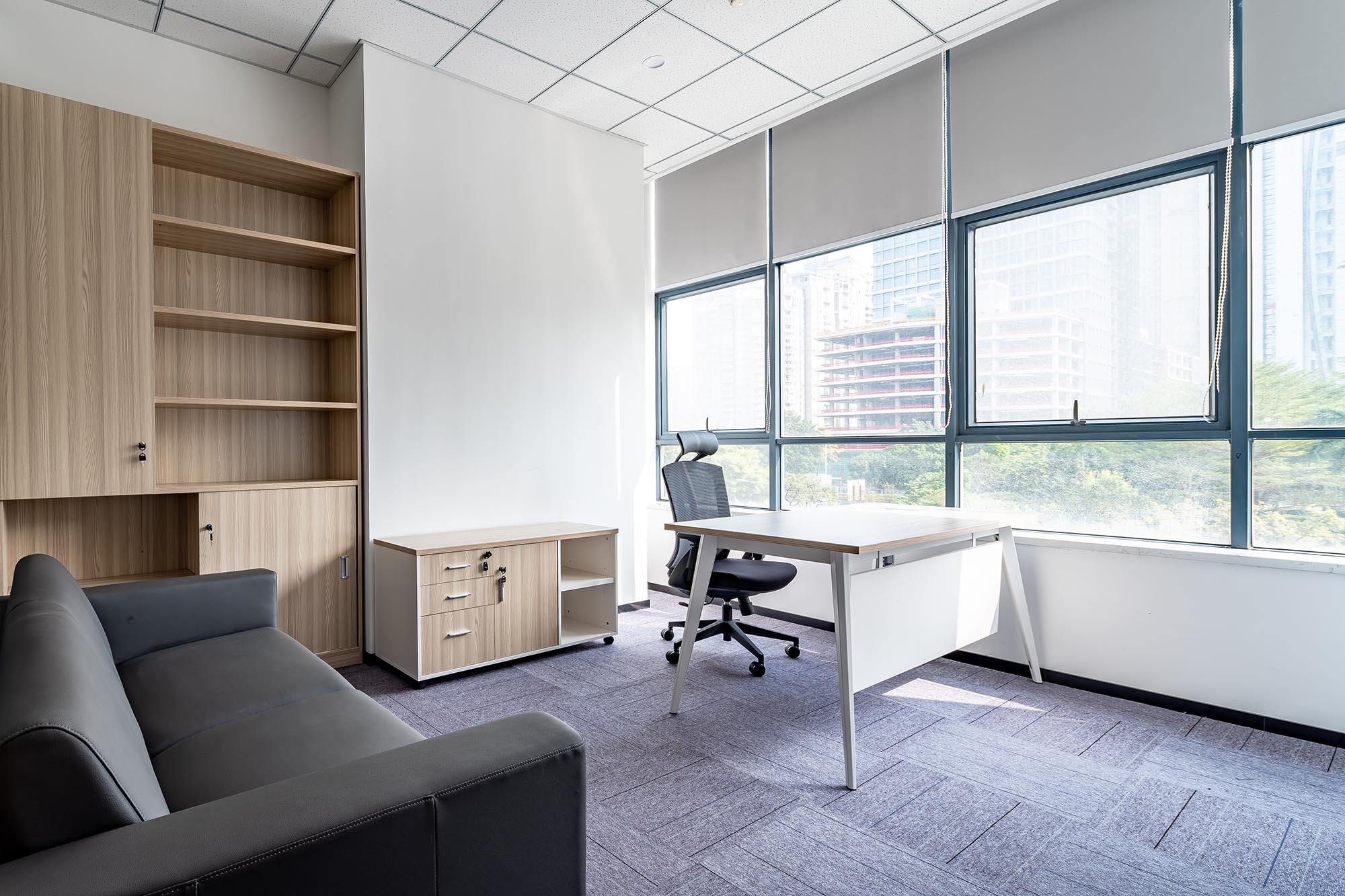 浦東5200平律師事務(wù)所辦公裝潢設(shè)計-第6張圖片-上海古都建筑設(shè)計集團