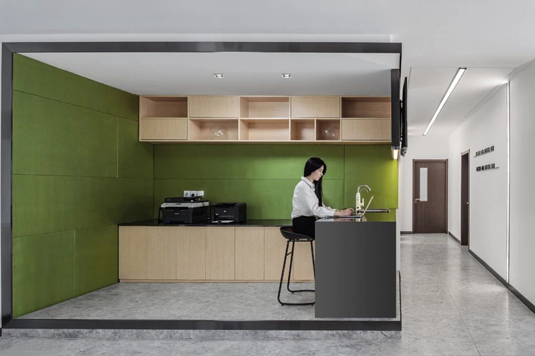 黃浦2200平米機電公司辦公室裝潢實景圖-第1張圖片-上海古都建筑設(shè)計集團