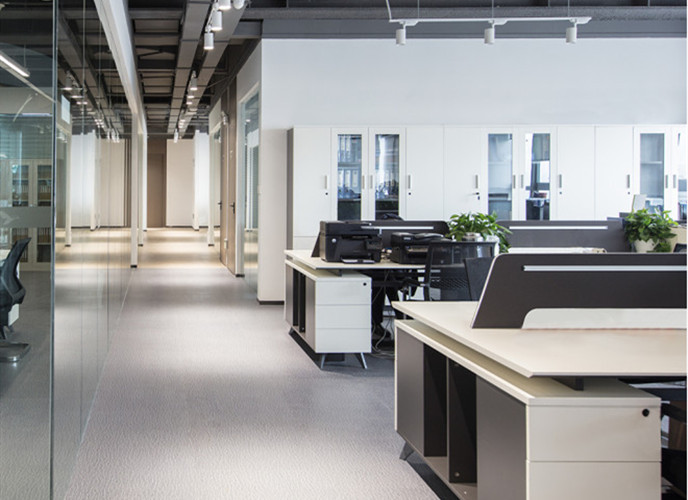 寶山1620平米現(xiàn)代簡約風(fēng)格辦公室裝修-第2張圖片-上海古都建筑設(shè)計集團(tuán)